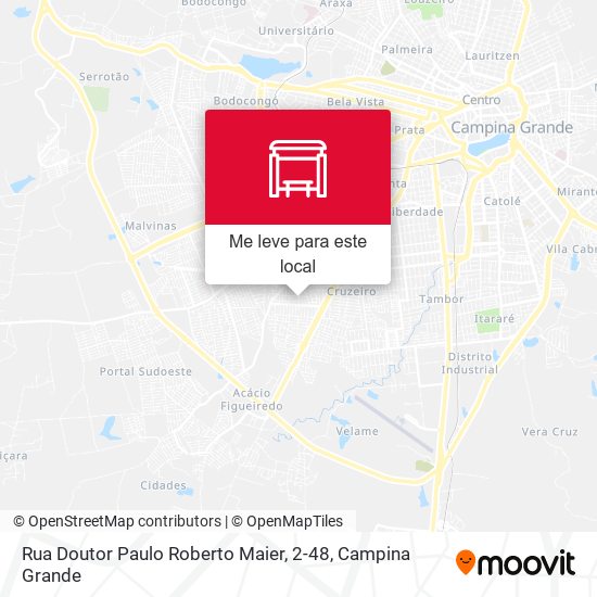Rua Doutor Paulo Roberto Maier, 2-48 mapa
