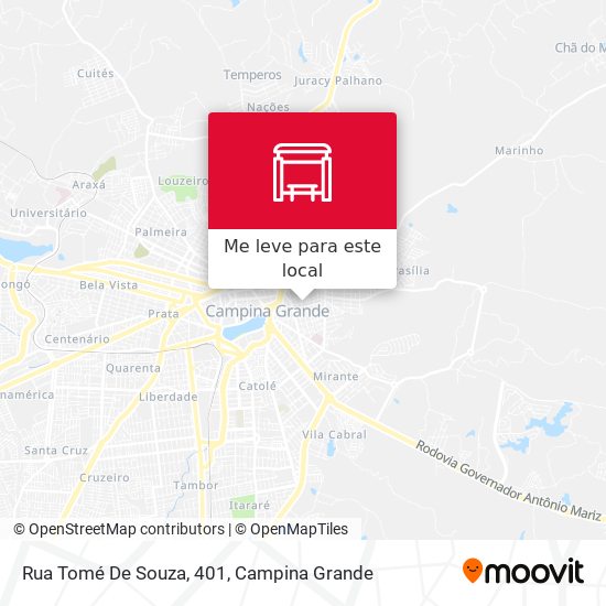 Rua Tomé De Souza, 401 mapa