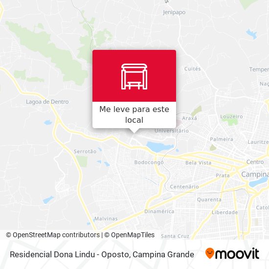 Residencial Dona Lindu - Oposto mapa