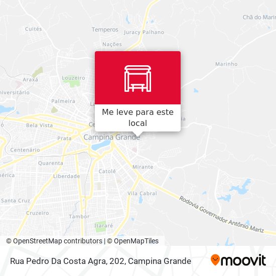 Rua Pedro Da Costa Agra, 202 mapa