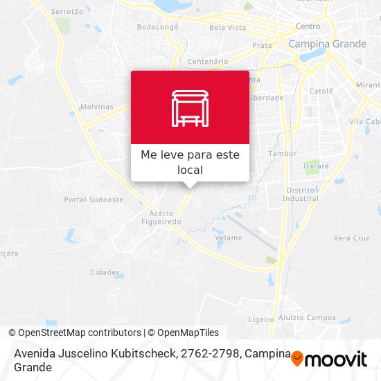 Avenida Juscelino Kubitscheck, 2762-2798 mapa