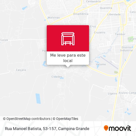 Rua Manoel Batista, 53-157 mapa