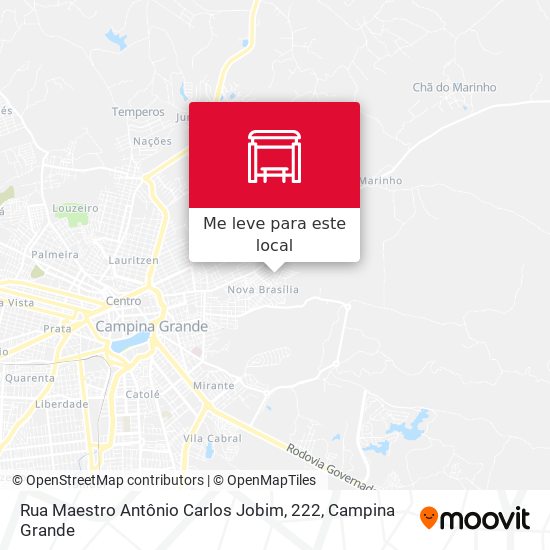 Rua Maestro Antônio Carlos Jobim, 222 mapa