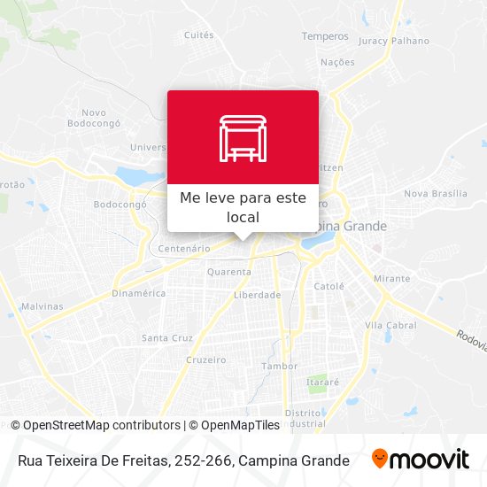 Rua Teixeira De Freitas, 252-266 mapa