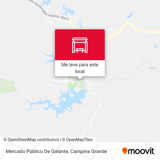 Mercado Público De Galante mapa