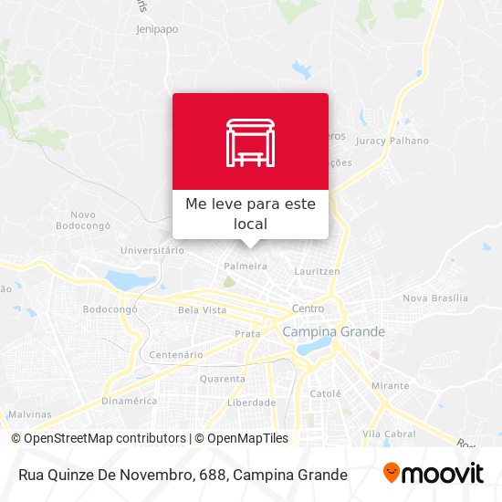 Rua Quinze De Novembro, 688 mapa