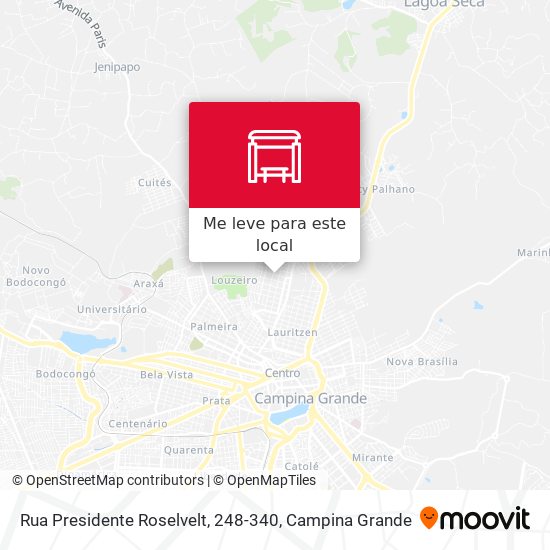 Rua Presidente Roselvelt, 248-340 mapa