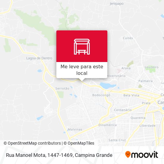Rua Manoel Mota, 1447-1469 mapa