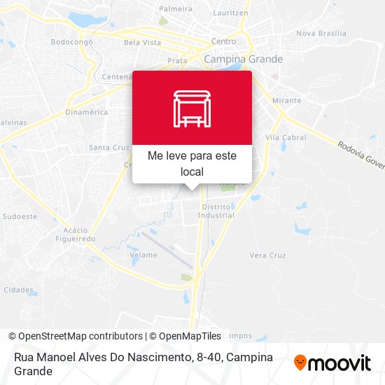 Rua Manoel Alves Do Nascimento, 8-40 mapa