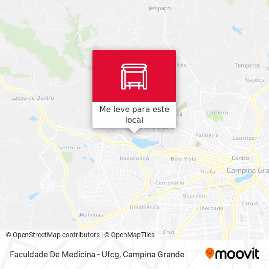 Faculdade De Medicina - Ufcg mapa