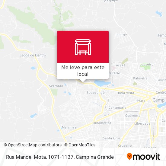Rua Manoel Mota, 1071-1137 mapa
