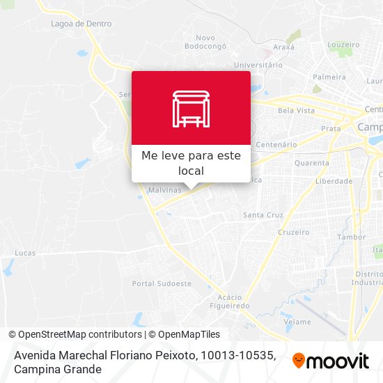 Avenida Marechal Floriano Peixoto, 10013-10535 mapa