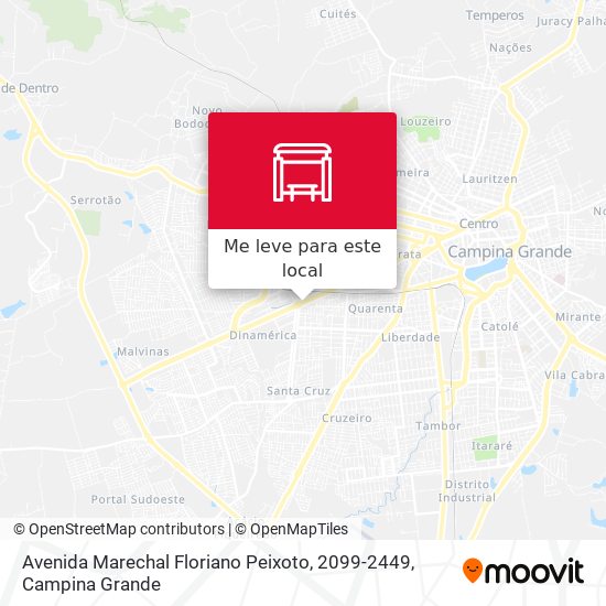 Avenida Marechal Floriano Peixoto, 2099-2449 mapa