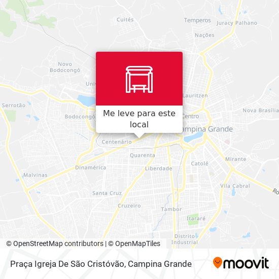 Praça Igreja De São Cristóvão mapa