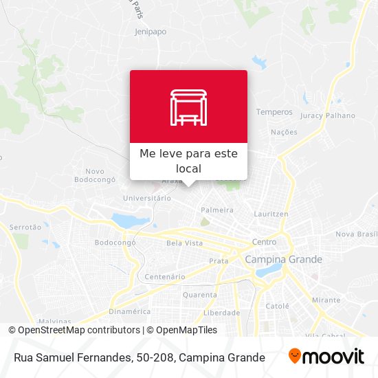 Rua Samuel Fernandes, 50-208 mapa