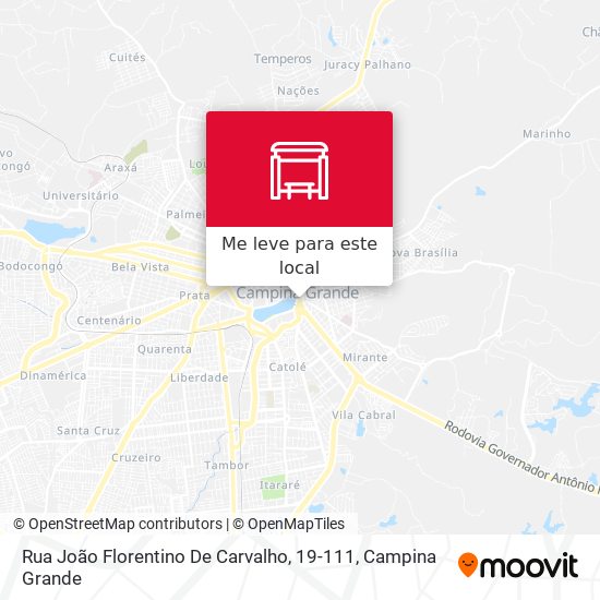 Rua João Florentino De Carvalho, 19-111 mapa