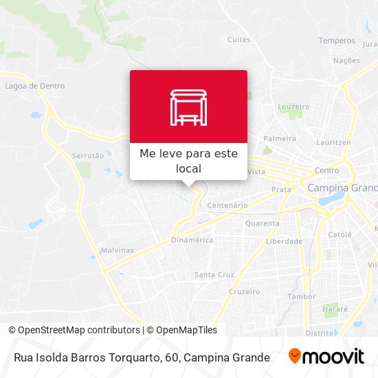 Rua Isolda Barros Torquarto, 60 mapa