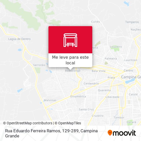 Rua Eduardo Ferreira Ramos, 129-289 mapa