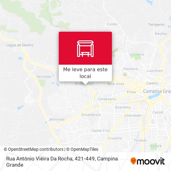 Rua Antônio Viêira Da Rocha, 421-449 mapa
