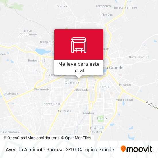 Avenida Almirante Barroso, 2-10 mapa