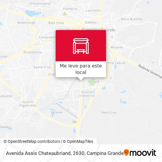 Avenida Assis Chateaubriand, 2630 mapa