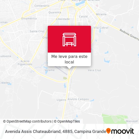 Avenida Assis Chateaubriand, 4885 mapa