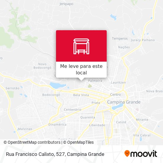 Rua Francisco Calixto, 527 mapa