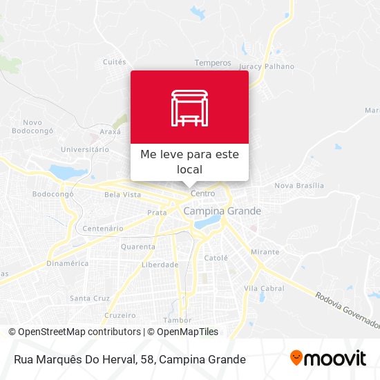 Rua Marquês Do Herval, 58 mapa