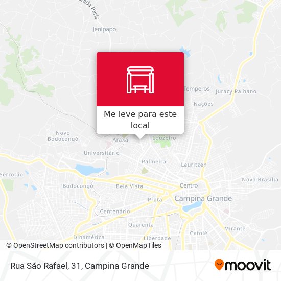 Rua São Rafael, 31 mapa