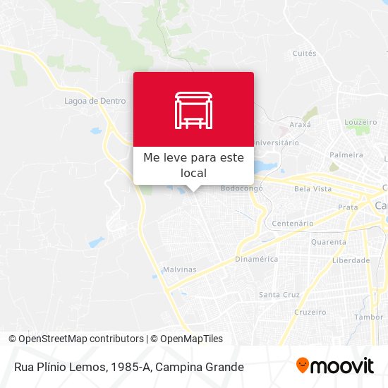Rua Plínio Lemos, 1985-A mapa