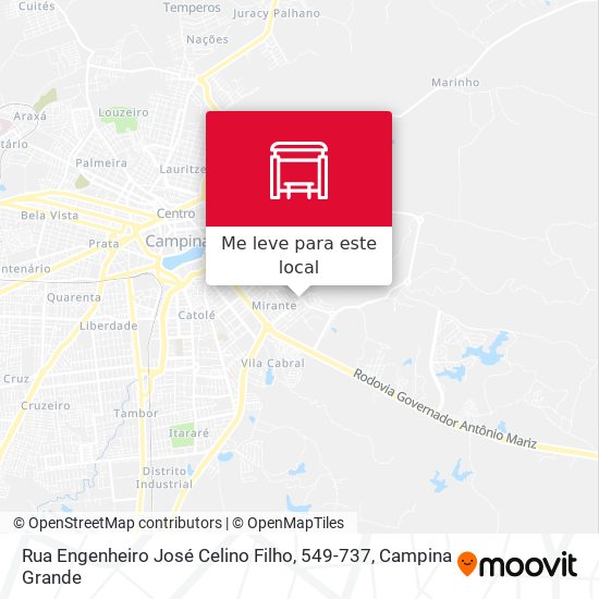 Rua Engenheiro José Celino Filho, 549-737 mapa