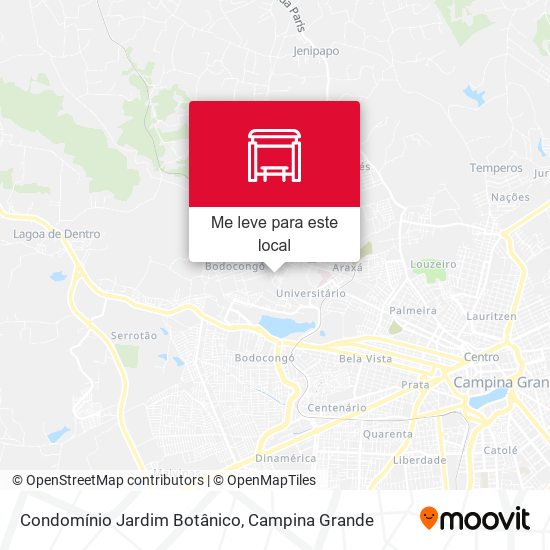 Condomínio Jardim Botânico mapa