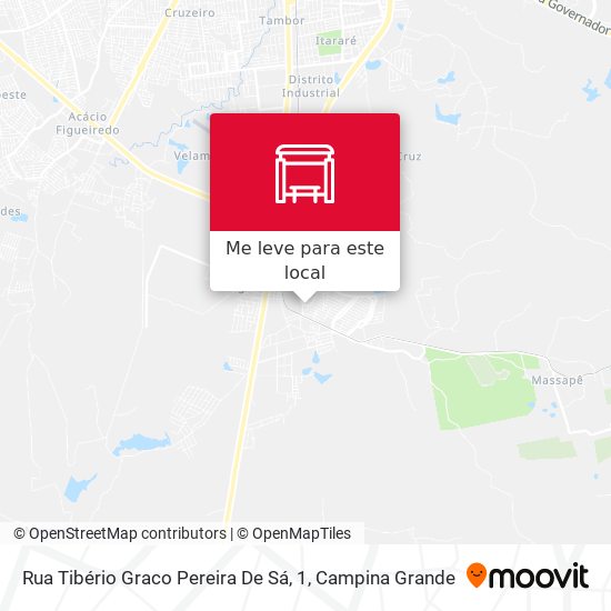 Rua Tibério Graco Pereira De Sá, 1 mapa