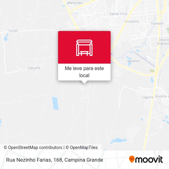 Rua Nezinho Farias, 168 mapa