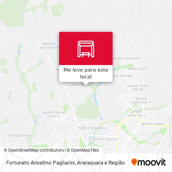 Fortunato Anselmo Pagliarini mapa