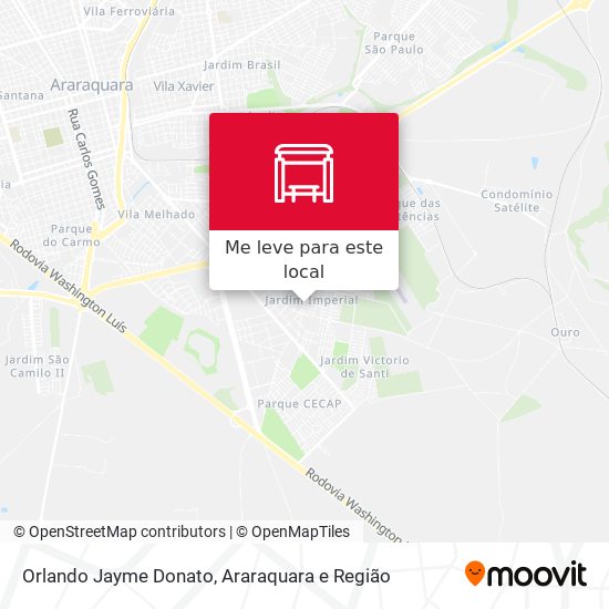Orlando Jayme Donato mapa