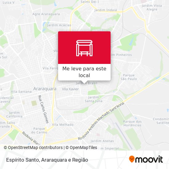 Espírito Santo mapa
