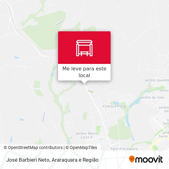 José Barbieri Neto mapa