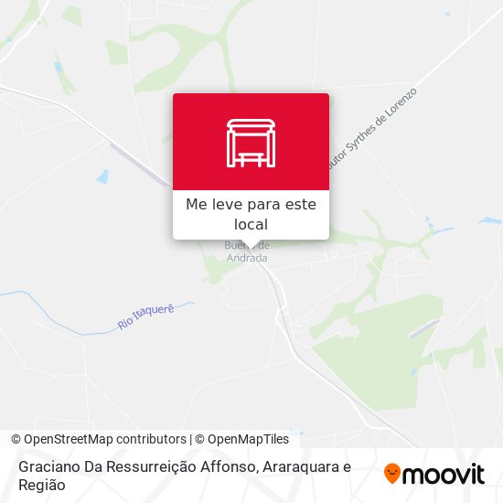 Graciano Da Ressurreição Affonso mapa