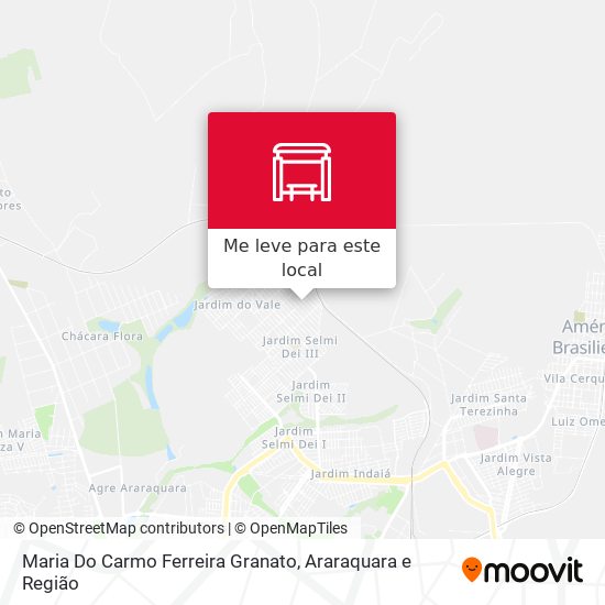 Maria Do Carmo Ferreira Granato mapa