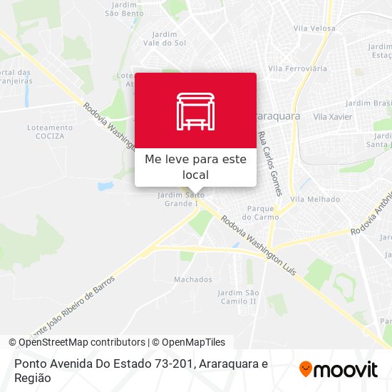 Ponto Avenida Do Estado 73-201 mapa