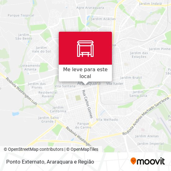 Ponto Externato mapa