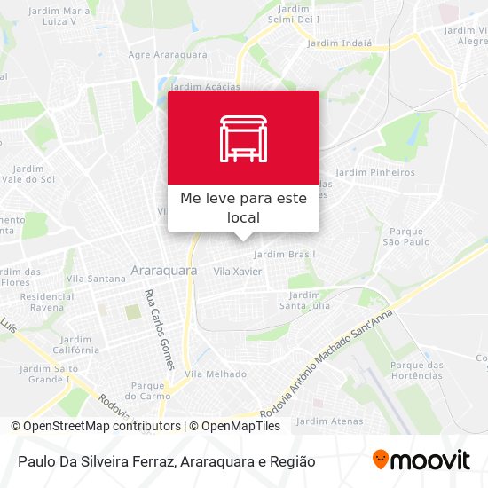 Paulo Da Silveira Ferraz mapa