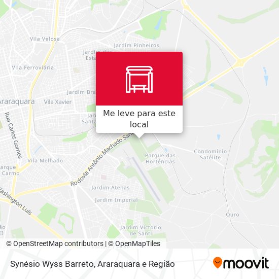 Synésio Wyss Barreto mapa