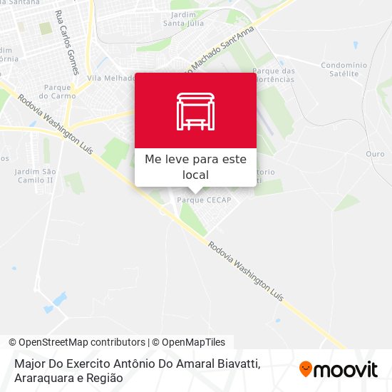 Major Do Exercito Antônio Do Amaral Biavatti mapa