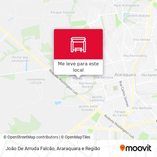 João De Arruda Falcão mapa