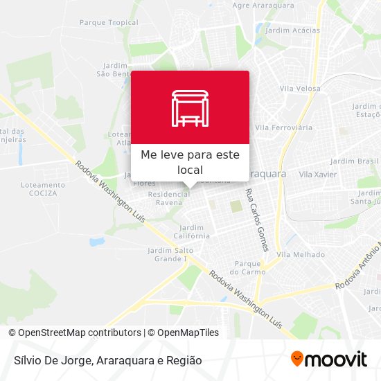 Sílvio De Jorge mapa