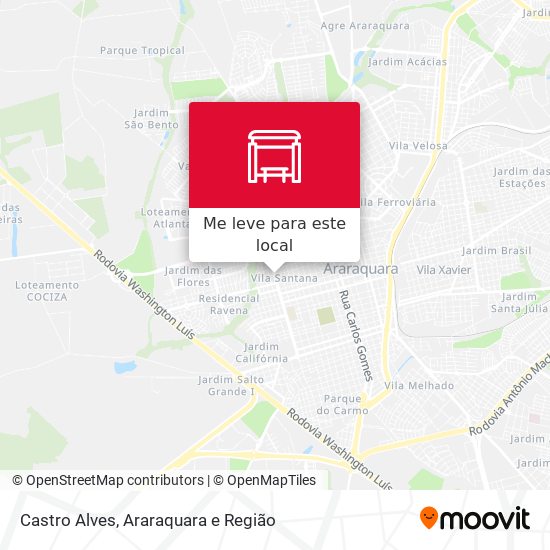 Castro Alves mapa