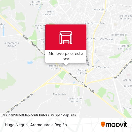 Hugo Negrini mapa