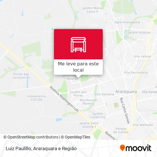 Luiz Paulillo mapa